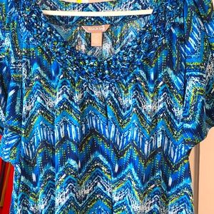 Colorful Women's Blouse XXL